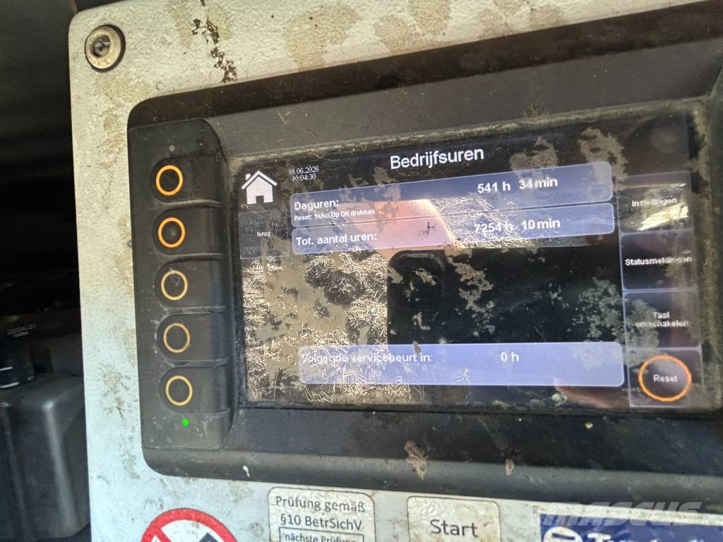 Terra Select T60 Mobiele zeefinstallaties