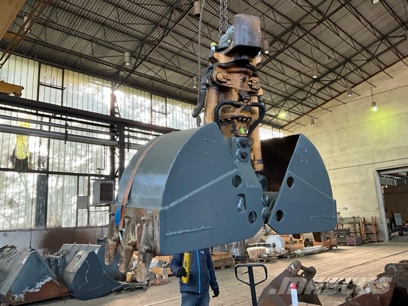 Liebherr GM8 mit geteilten Schalenträger / 600mm 兩爪吊夾