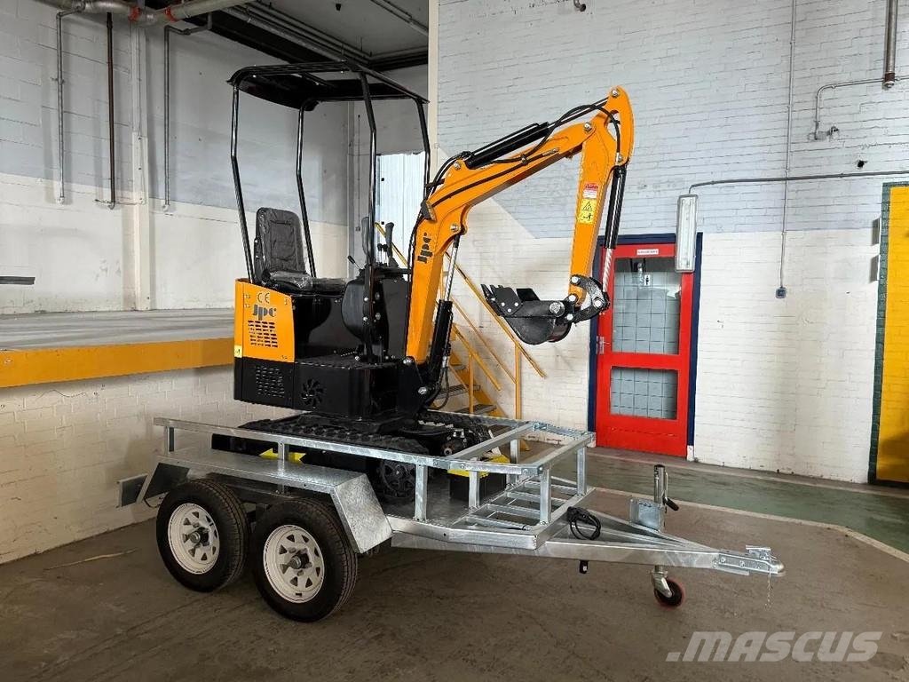 JPC HT12 + TRAILER -BOTH NEW AND UNUSED! Mini bageri < 7t
