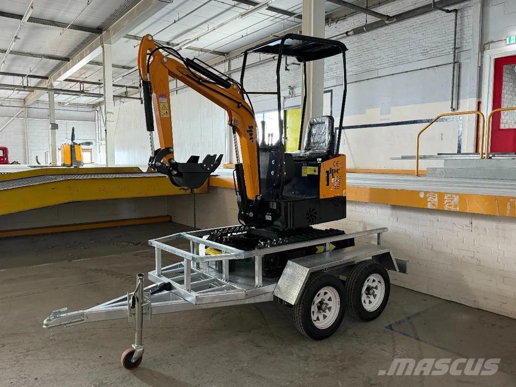 JPC HT12 + TRAILER -BOTH NEW AND UNUSED! Mini bageri < 7t