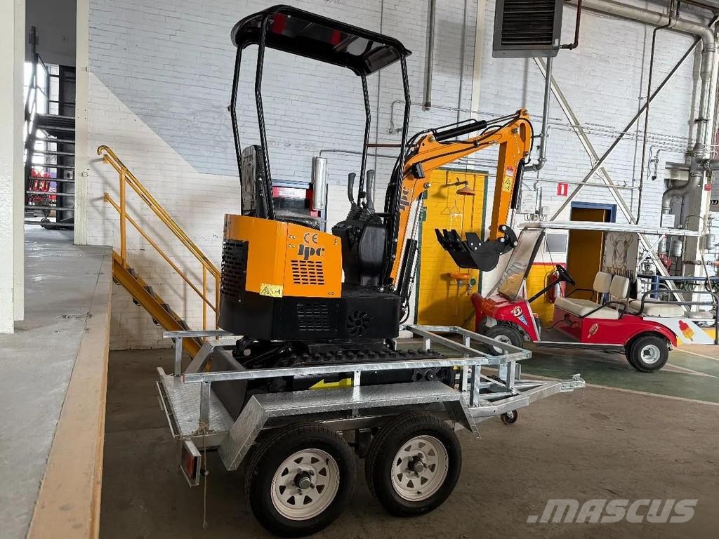 JPC HT12 + TRAILER -BOTH NEW AND UNUSED! Mini bageri < 7t