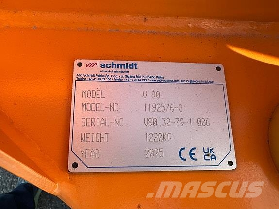 Aebi Schmidt V90 V-plog حراثات ونصول الجليد