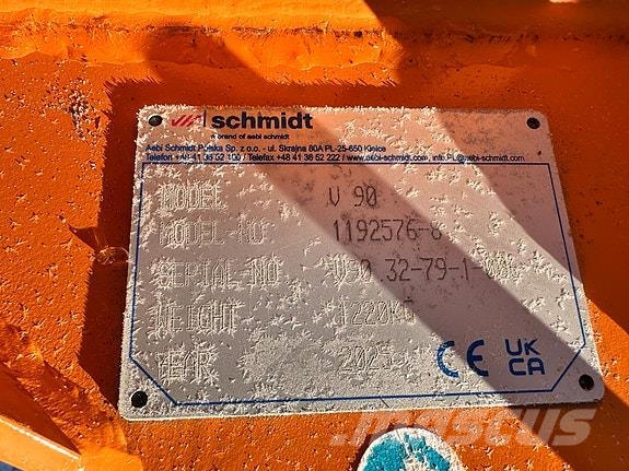 Aebi Schmidt V90 V-plog حراثات ونصول الجليد