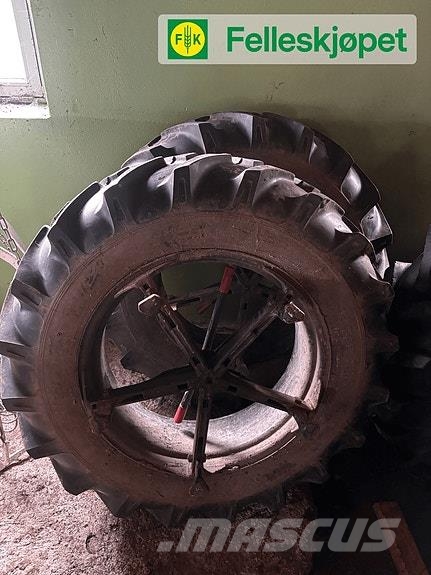 Alianse 12,4x28 Tvilling hjul sett Dvojna kolesa