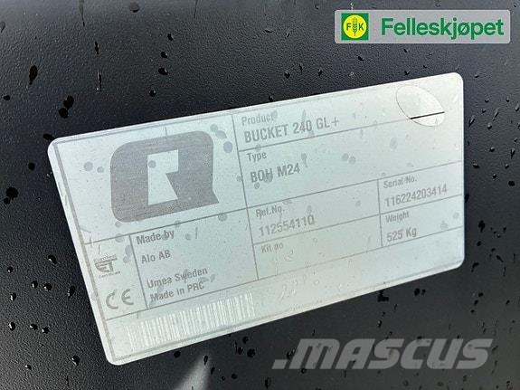  Ålø 240GL+ skuff Agricultura - Outros
