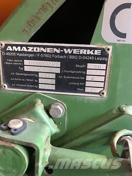 Amazone UX 3200 Special Αυτοκινούμενα ψεκαστικά