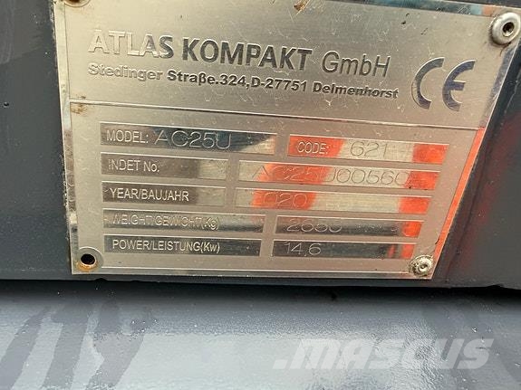 Atlas AC25U Anlegg - Annet