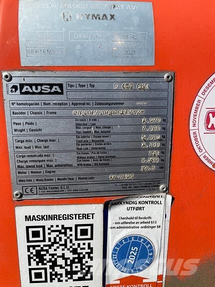 Ausa D450AHG Maszyny budowlane - Inne