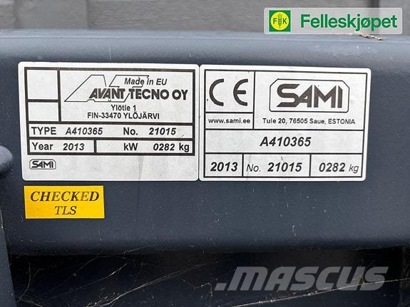 Avant Snøskjær 250cm A410365 Agricultura - Outros
