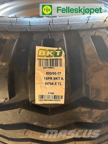 BKT hjul 500/50-17 Pneus, rodas e aros
