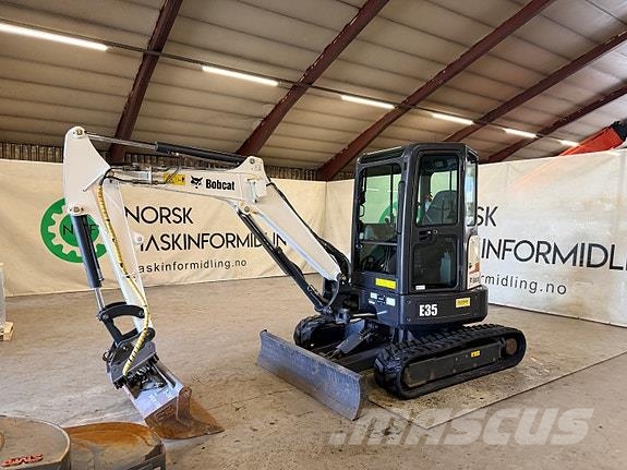 Bobcat E35 #mye utstyr og lite timer# معدات البناء - غير ذلك