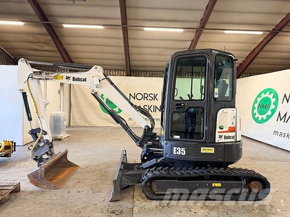 Bobcat E35 #mye utstyr og lite timer# معدات البناء - غير ذلك