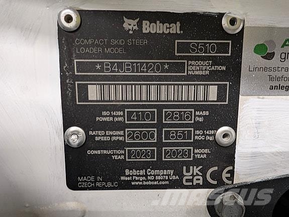 Bobcat S510 Anlegg - Annet