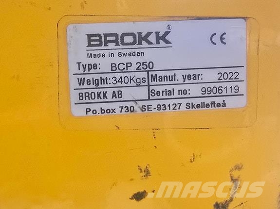 Brokk BCP250 Planfres S50 feste 建設機械 -　その他