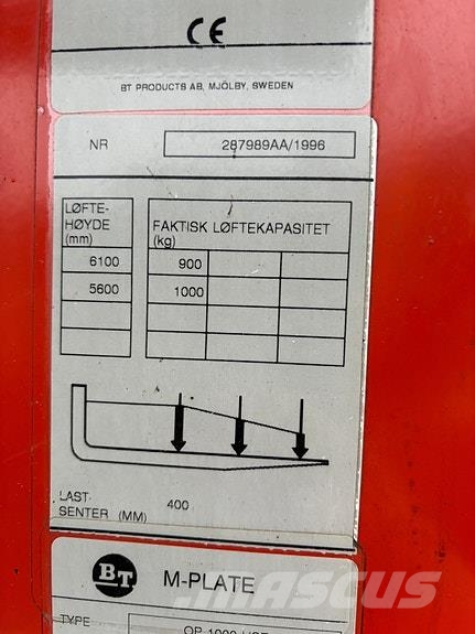 BT 1T Plukktruck Bouw - Overige