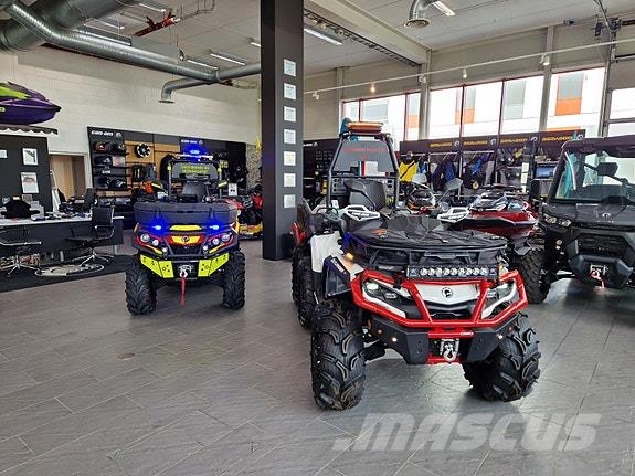 Can-am Rednings ATV/UTV!! 1000ccm 6x6 4x4 m/ AT- SAR red Todoterrenos