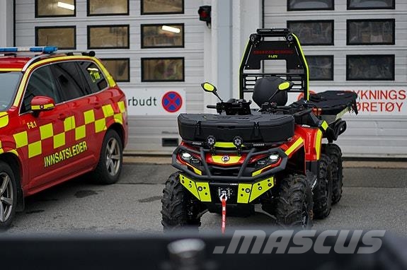 Can-am Rednings ATV/UTV!! 1000ccm 6x6 4x4 m/ AT- SAR red Todoterrenos