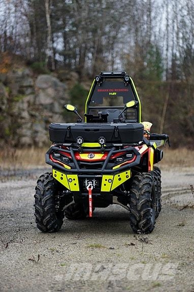 Can-am Rednings ATV/UTV!! 1000ccm 6x6 4x4 m/ AT- SAR red Todoterrenos