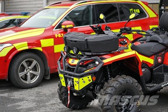 Can-am Rednings ATV/UTV!! 1000ccm 6x6 4x4 m/ AT- SAR red Todoterrenos