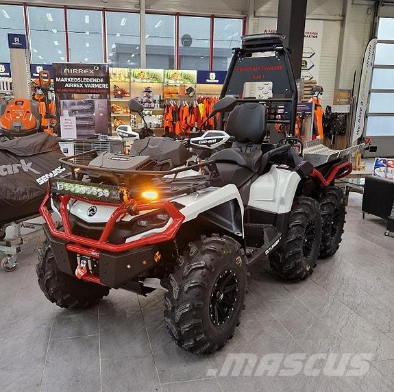 Can-am Rednings ATV/UTV!! 1000ccm 6x6 4x4 m/ AT- SAR red Todoterrenos