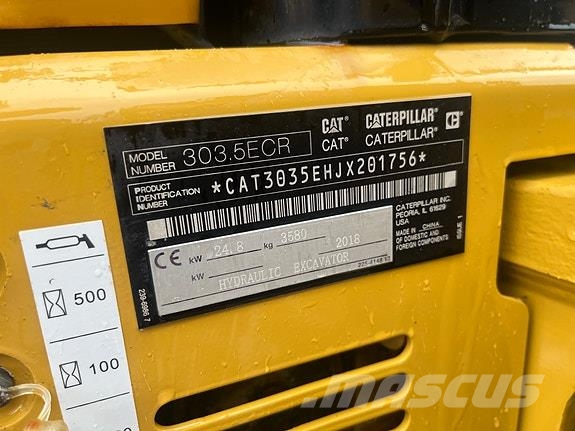 CAT 303.5E CR Κατασκευές - Άλλα