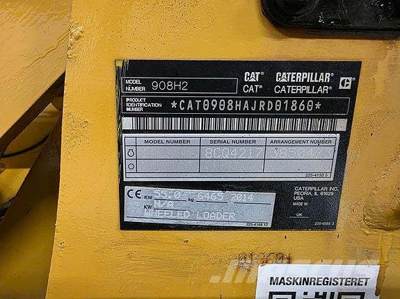 CAT 908H2 #LEIE TILBYS OGSÅ# Būvniecība- Citi