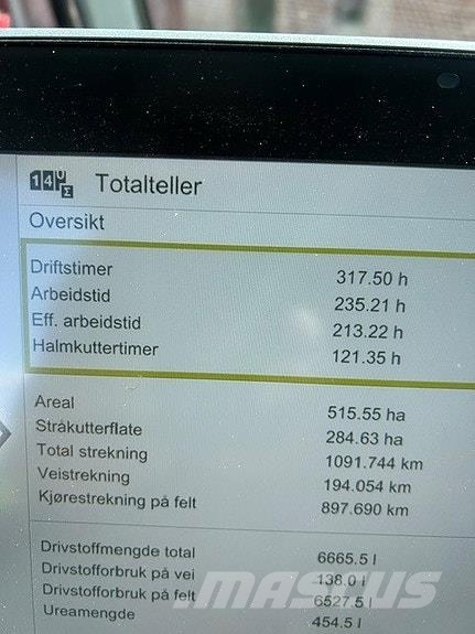 CLAAS 520 TRION Θεριζοαλωνιστικές μηχανές