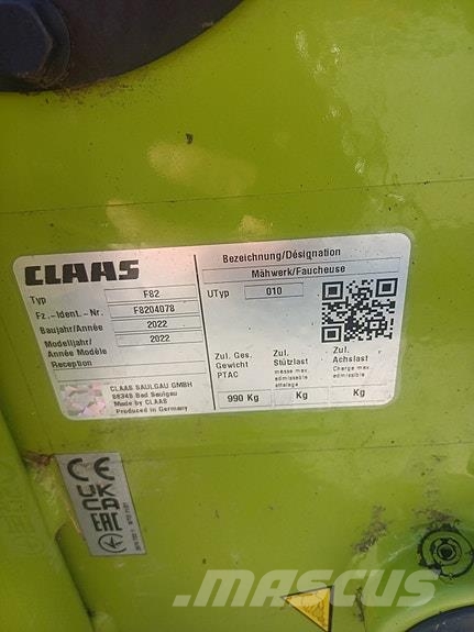 CLAAS Disco 3600 その他耕運機とアクセサリー・アタッチメント