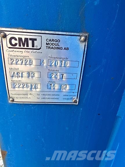 CMT Asfaltbalje på krokramme Demontažnii kamioni za podizanje kabela