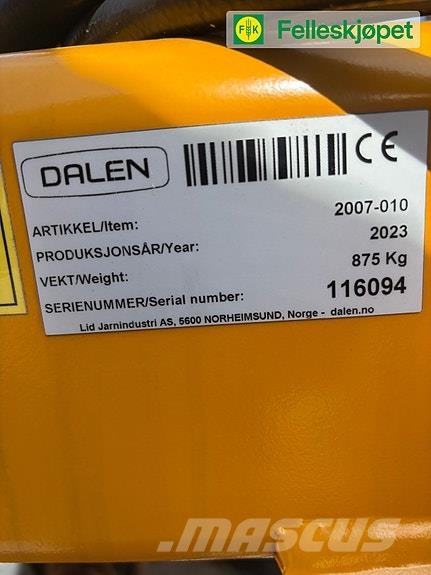 Dalen 2007 Снегоуборщики