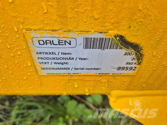 Dalen 2007 Snehové frézy