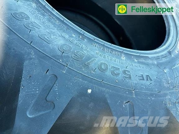 Dekk par: Michelin Xeobib 520/65 28 Traktorer