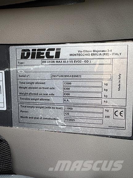Dieci Agri Max 60.9 VS EVO2 GD Anlegg - Annet