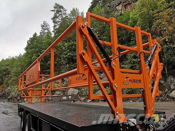 Dølen B16 Rundballehenger med hydrauliske sider Обычные тракторные прицепы