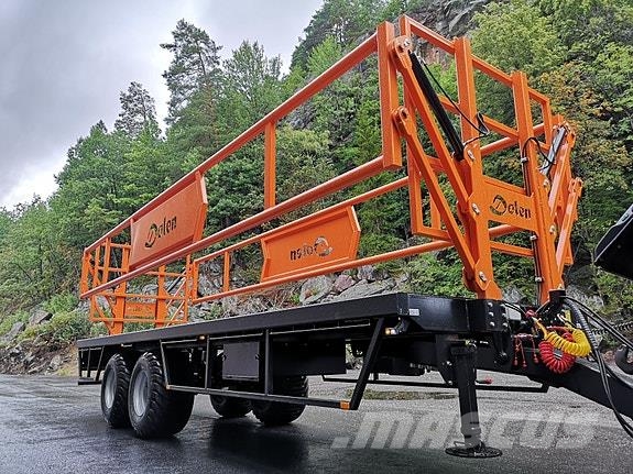 Dølen B16 Rundballehenger med hydrauliske sider Обычные тракторные прицепы