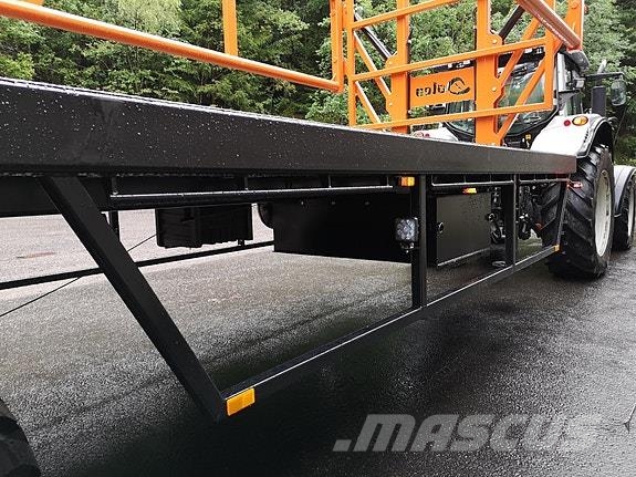 Dølen B16 Rundballehenger med hydrauliske sider Обычные тракторные прицепы