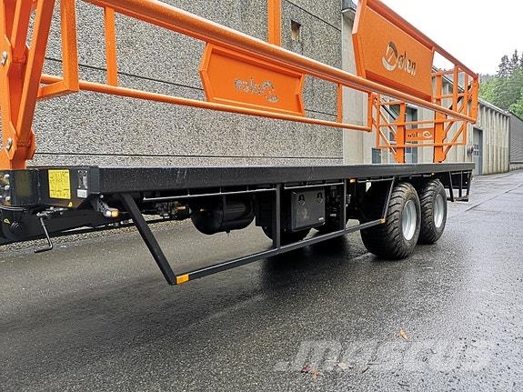 Dølen B16 Rundballehenger med hydrauliske sider Обычные тракторные прицепы
