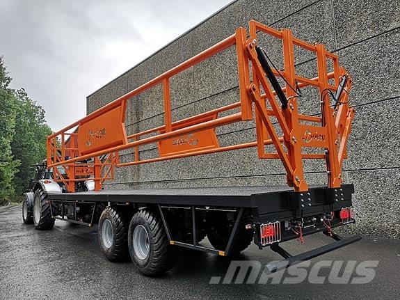 Dølen B16 Rundballehenger med hydrauliske sider Обычные тракторные прицепы