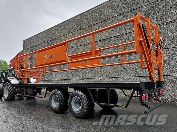Dølen B16 Rundballehenger med hydrauliske sider Обычные тракторные прицепы
