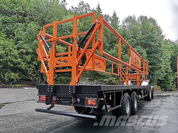 Dølen B16 Rundballehenger med hydrauliske sider Обычные тракторные прицепы