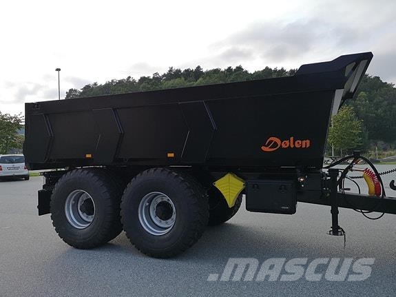 Dølen D18 HARDOX DUMPER m/ mye utstyr مقطورات للأغراض العامة