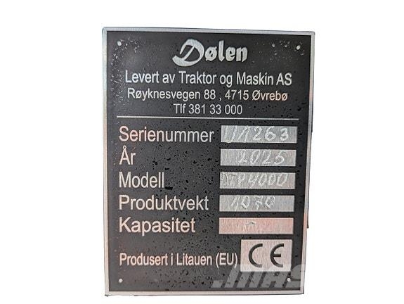 Dølen DTP4000 ماكينات زراعية - غير ذلك