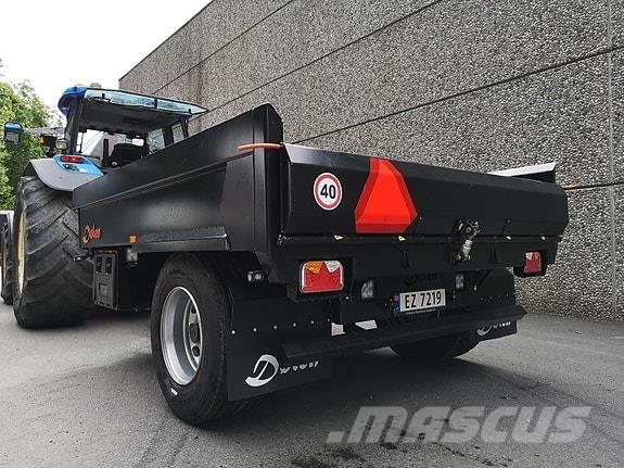 Dølen H6 Hjulgraver Dumper m/HARDOX مقطورات للأغراض العامة