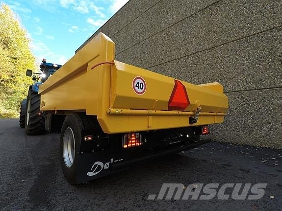 Dølen H8 Hjulgraver Dumper Обычные тракторные прицепы