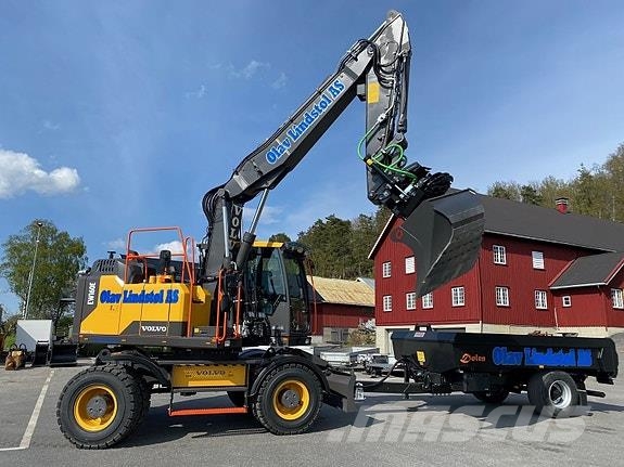 Dølen H8 Hjulgraver Dumper Обычные тракторные прицепы
