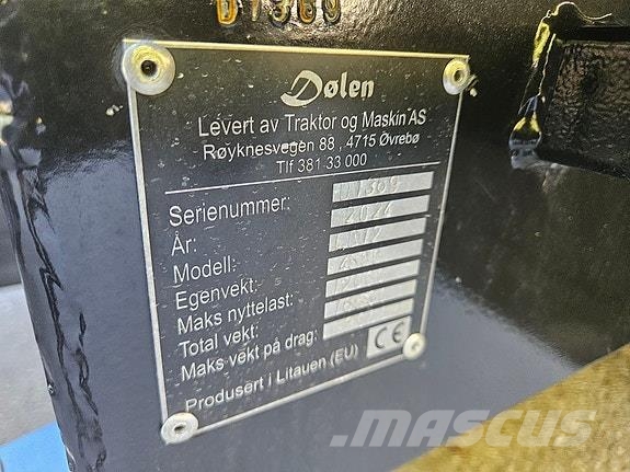 Dølen LD12 Dumperhenger Almindelige vogne