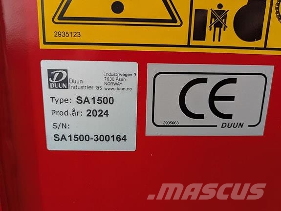 Duun SA 1500 Esparcidoras de arena y sal