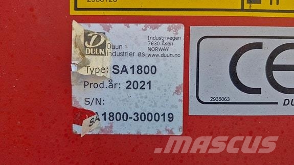 Duun SA1800 Dispersare nisip si sare