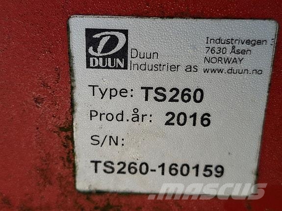 Duun TS260 Muut tie- ja lumikoneet