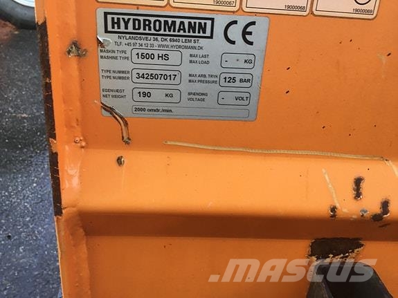 Epoke Hydroman 1500 HS Снегоуборщики